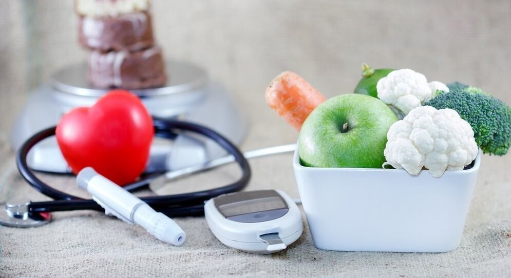 Los pacientes con diabetes deben abandonar los dulces a favor de las verduras y las frutas